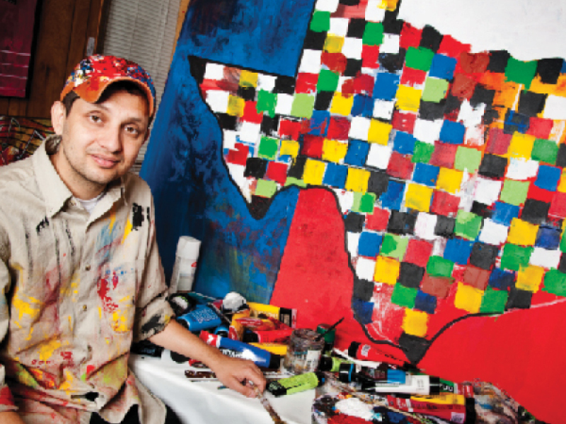 Longview Artist Explores Bright Possibilities