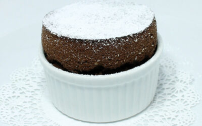 Remember Your Valentine with Chocolate Souffle