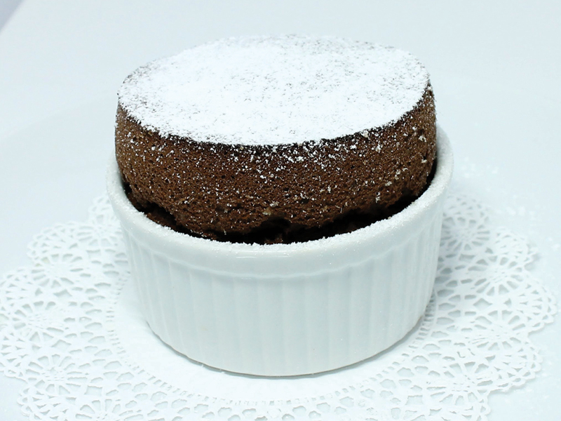 Remember Your Valentine with Chocolate Souffle